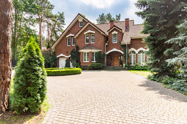 Residential Paver Driveway in Devon, PA
